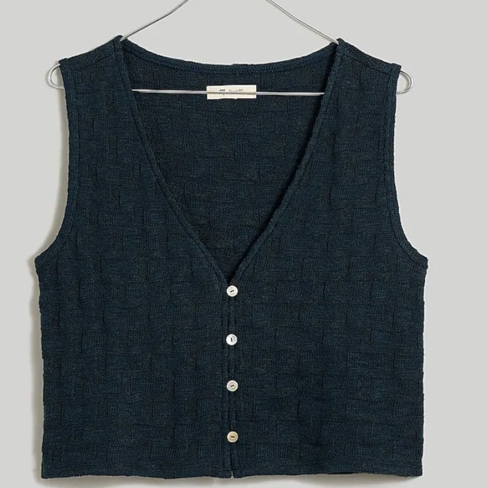 NWT Madewell knit vest